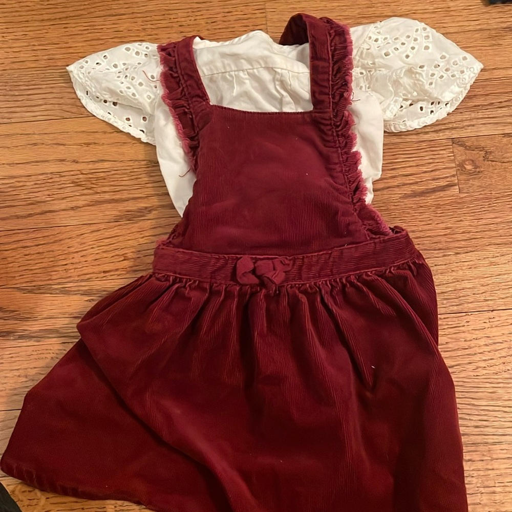 Girls 3T Corduroy Dress Set